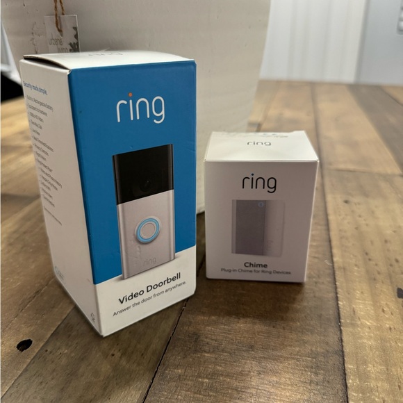 Brand new Ring Door Bell never open with door bell chime (briefly use). Added PX